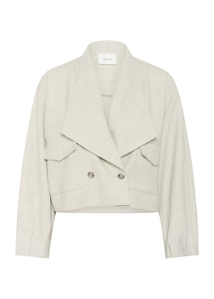 Wiana skjorte Offwhite Melange Gestuz 